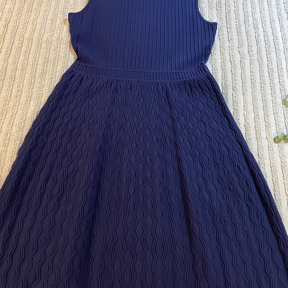 Tory Burch Navy Blue Dress
